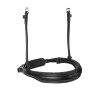 Capezzina imbottita Elite Shires Velociti Lusso - Nero