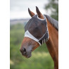 Maschera antimosche Shires con foro per le orecchie FlyGuard Pro - Nero