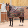 Coperta da box Plus Lite Shires Tempest - Tartan verde