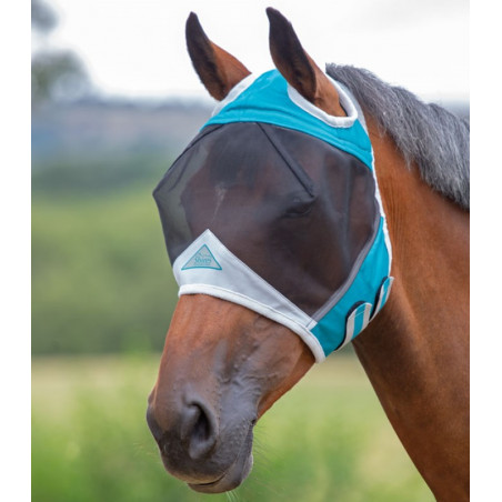 Maschera antimosche Shires con foro per le orecchie FlyGuard Pro