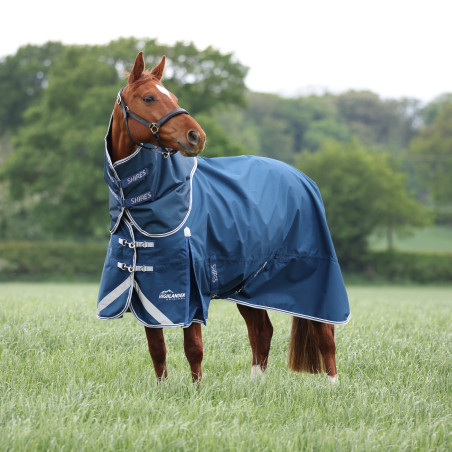 Coperta da esterno Original 50 + copricollo Shires Highlander