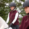 Gilet in pile Core per giovane cavaliere Shires Aubrion - Bordeaux