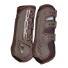 Stinchiere da allenamento Shires Arma Carbon - Marrone
