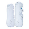 Stinchiere da allenamento Shires Arma Carbon - Bianco