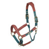 Capezza in pelle imbottita Shires Velociti Lusso - Verde