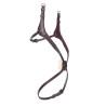 Capezzina incrociata Elite Shires Velociti Lusso - Avana