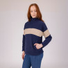 Pile con zip a un quarto Equestrian Shires Aubrion - Mezzanotte / talpa