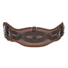 Sottopancia da dressage Shires Arma con imbottitura in memory foam - Marrone