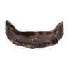 Cinghia da dressage SupaFleece Shires Arma - Marrone