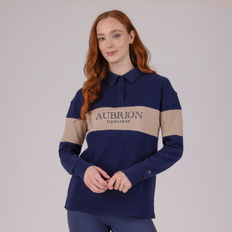 Felpa con bottoni Equestrian Shires Aubrion