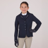 Giacca da concorso Optima LX giovane cavaliere Shires Aubrion - Marina