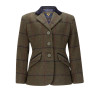 Giacca Saratoga bambino Shires Aubrion - Quadretti verde abete