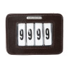 Porta-numero da sella x4 Shires Velociti - Avana