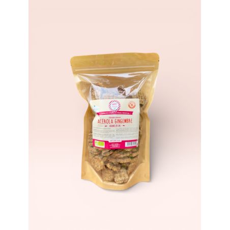 Crackers senza cereali Happy Crackers fiocchi di piselli