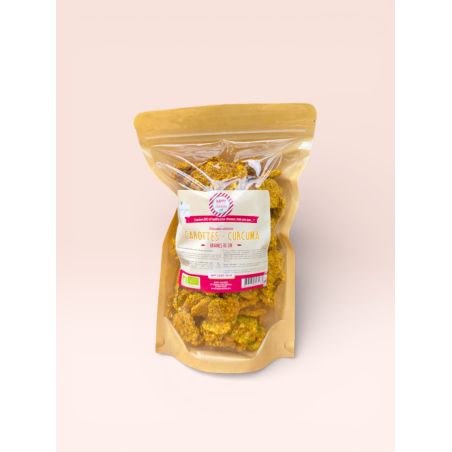 Crackers ai semi di lino Happy Crackers carota curcuma