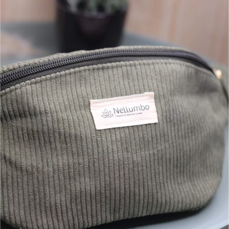 Marsupio in velluto Nellumbo