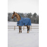 Coperta Equithème Tyrex Aisance 1200D High Neck - Blu / grigio