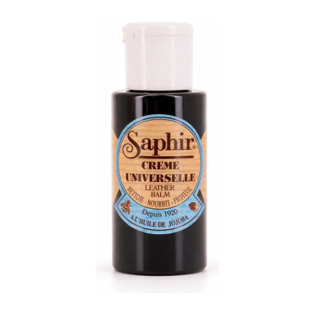 Crema universale colorata nera Saphir Pénélope