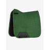 LeMieux Suede Dressage Square Reflective - Verde hunter