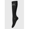 Calze glitter Harcour Happy confezione da 2 - Nero