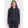 Felpa con zip Harcour Clarianne donna - Nero