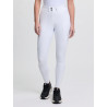 Pantaloni da equitazione da donna LeMieux con grip in silicone Brilliance - Bianco