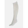 Calze da equitazione B Vertigo Aria sport - Bianco grigio mélange