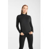 Maglia tecnica rinfrescante Horze Emmie a maniche lunghe da donna - Nero