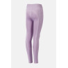Leggings da equitazione Horze Maia Young Rider con grip integrale - Ghiaccio di lavanda
