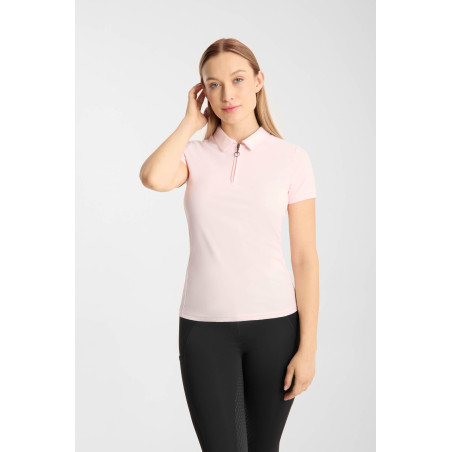 Polo funzionale da donna Horze Willow a maniche corte