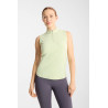 T-shirt da allenamento Emmie senza maniche Horze da donna cooling - Verde celadon