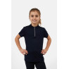 T-shirt da allenamento Horze Mina Young Rider - Blu marino scuro