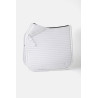 Sottosella da dressage Horze Symphony - Bianco / blu turchese