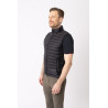 Gilet da equitazione senza maniche B Vertigo Simon ultraleggero imbottito da uomo - Grigio antracite scuro