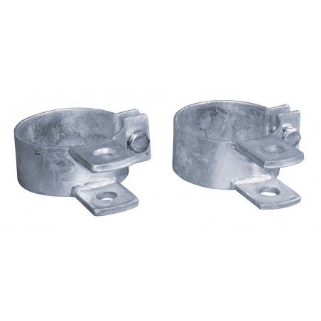Alloggiamento per perno di cerniera per montanti di cancelli Kerbl, a coppia