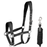 Capezza e lunghina Waldhausen Velvet - Nero