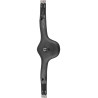 Cinghia in cuoio Waldhausen con pettorale ventrale - Nero