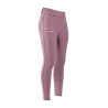 Leggings da equitazione Imperial Riding Comfi Sparks FullGrip bambini - Malva