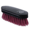 Imperial Riding Dandy spazzola in nylon duro con dorso in legno verniciato - Malva scuro metallizzato