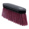 Imperial Riding Dandy spazzola in nylon lungo duro con dorso in legno v - Malva scuro metallizzato