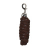 Lunga corda Imperial Riding Deluxe con moschettone semplice - Cioccolato