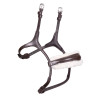 Capezzina tonda con fodera in pile Shires Velociti Rapida - Marrone