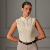 Camicia senza maniche con fiocco Shires Aubrion - Giallo