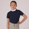 Camicia da concorso Optima LX giovane cavaliere Shires Aubrion - Marina