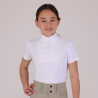Camicia da concorso Optima MX giovane cavaliere Shires Aubrion - Bianco