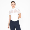Camicia da concorso Optima Vx Shires Aubrion - Bianco