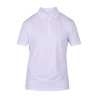 Camicia da concorso con zip Optima MX uomo Shires Aubrion - Bianco