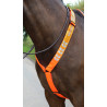 Collare da caccia Shires Equi-Flector® - Arancione vivace