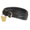 Collare imbottito per levriero Shires Digby & Fox - Nero