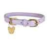 Collare per cane in cuoio tondo Shires Digby & Fox - Llilas